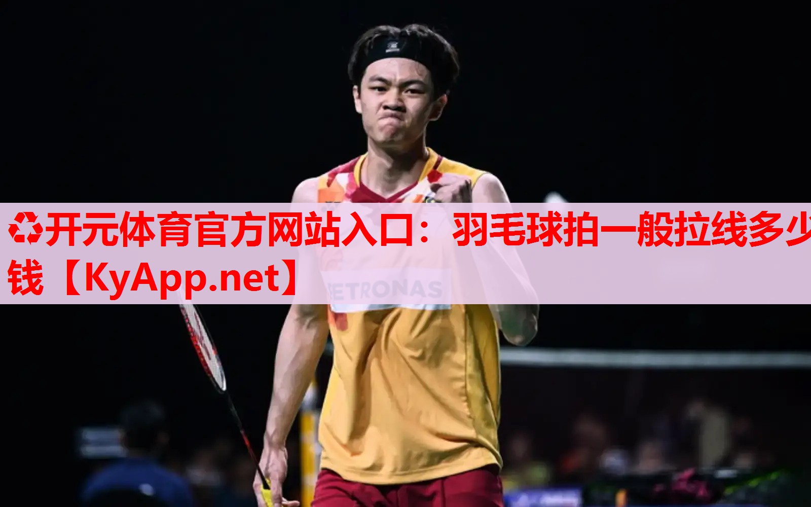 羽毛球拍一般拉线多少钱